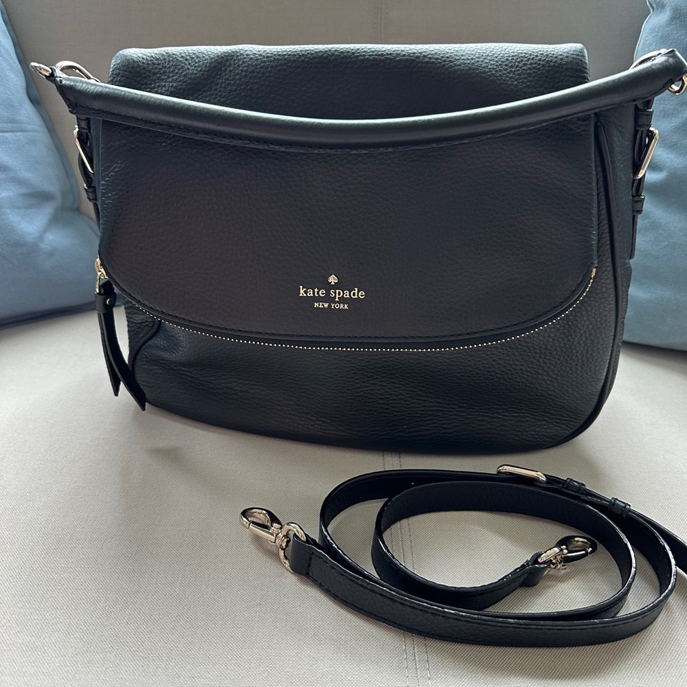 Kate Spade NEW w/o tags Devin Cobble Hill leather 2 way crossbody handbag